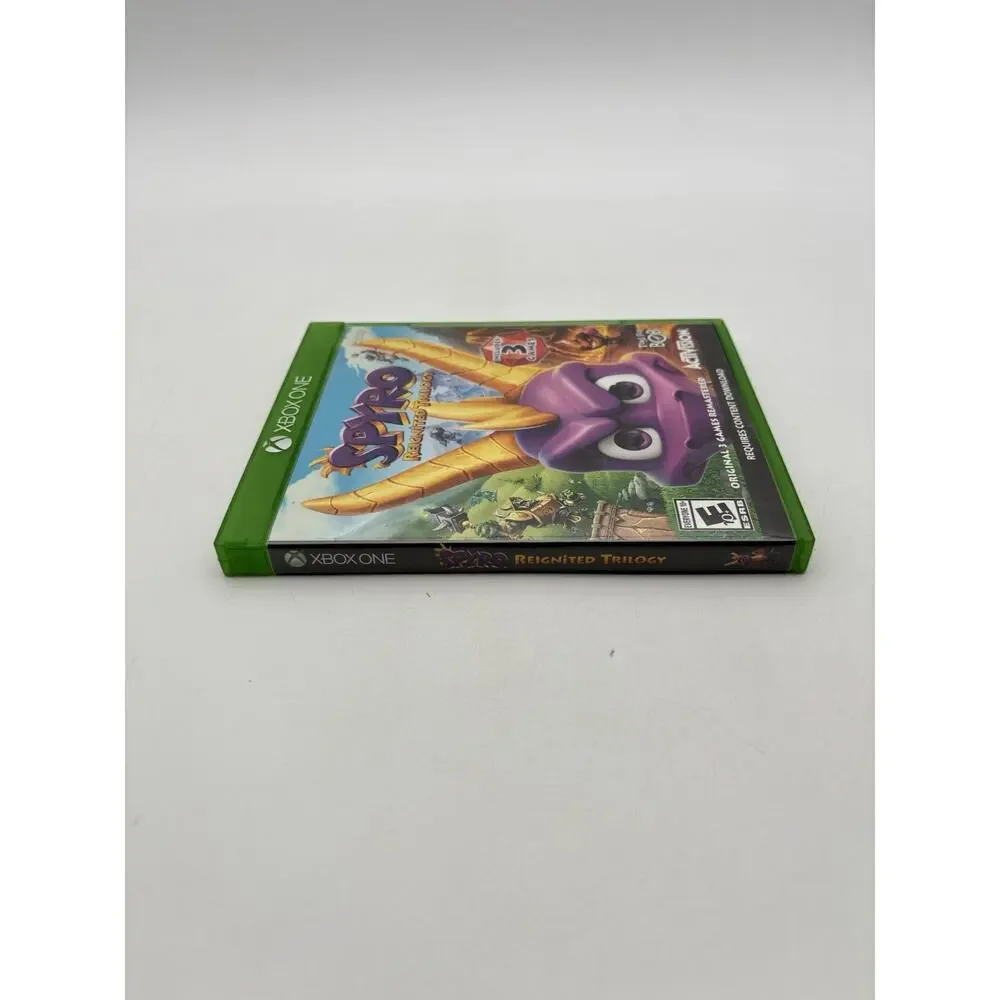 Spyro Ignited Trilogy (Microsoft Xbox One) No Insert Tested Works VG Condition
